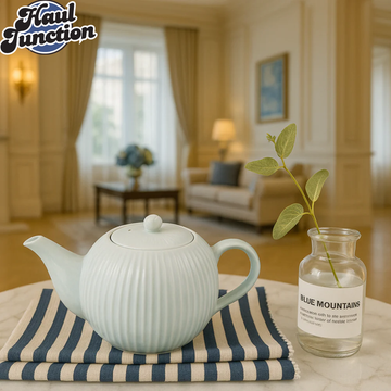1000ML PORCELAIN TEA POT –  LUXURY VILLA STYLE