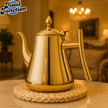 Luxury Gold Stainless Steel Coffee & Tea Pot – 2.0 Litre