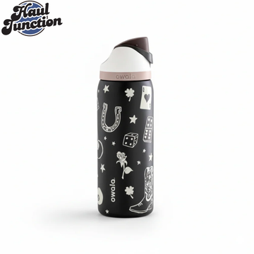 OWALA FREESIP 32OZ WATER BOTTLE - GOOD LUCK