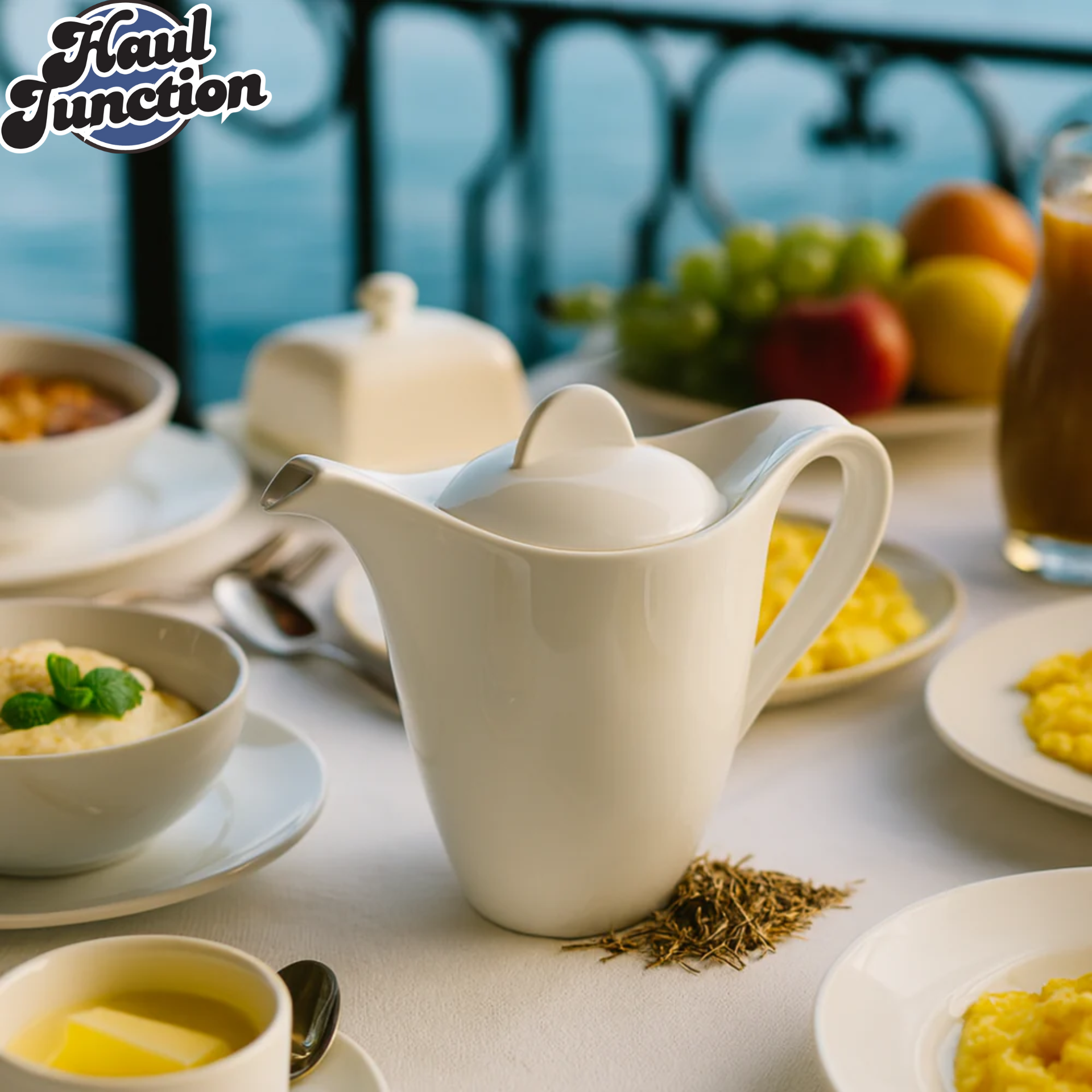 SYMPHONY ES3849 15-Piece Ceramic Tea Set