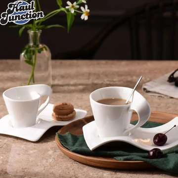 Pack of 6 European Wave Acrylic Cup