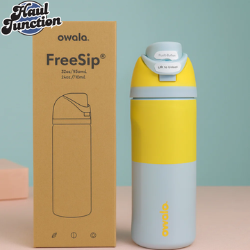 OWALA FREESIP 24OZ WATER BOTTLE - SUNRISE YELLOW