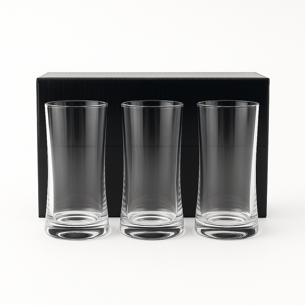 The "Elegance Tall" Turkish Juice Glass Set (6 pieces)
