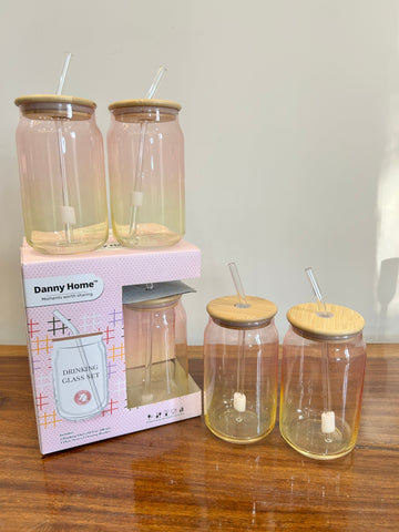 Danny Home Sipper Orange Gradient 4Pcs