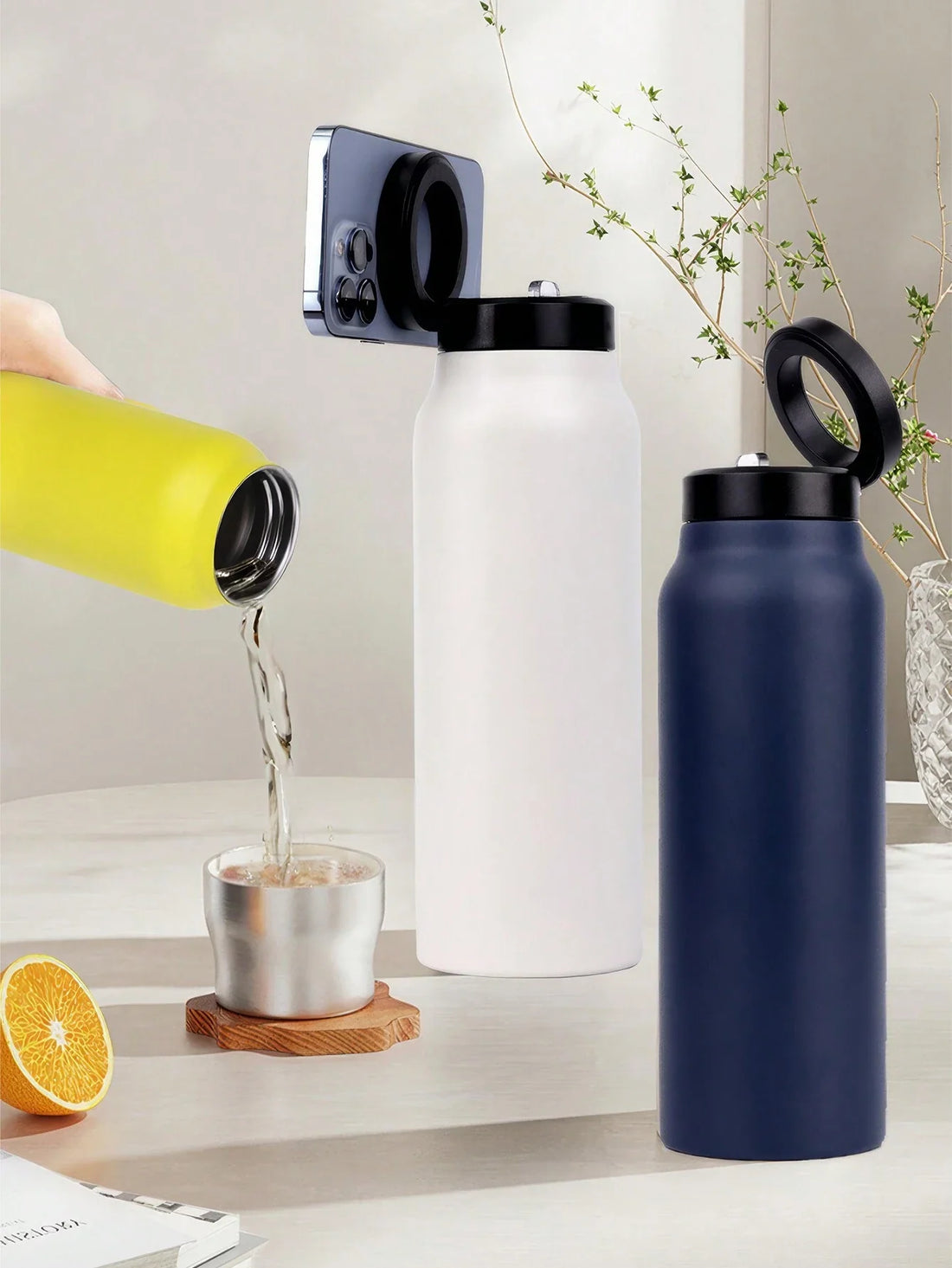 Stainless Steel MagSafe Compatible Water Bottle