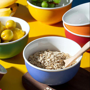 Colorful Ceramic Cereal Bowls – Set of 6