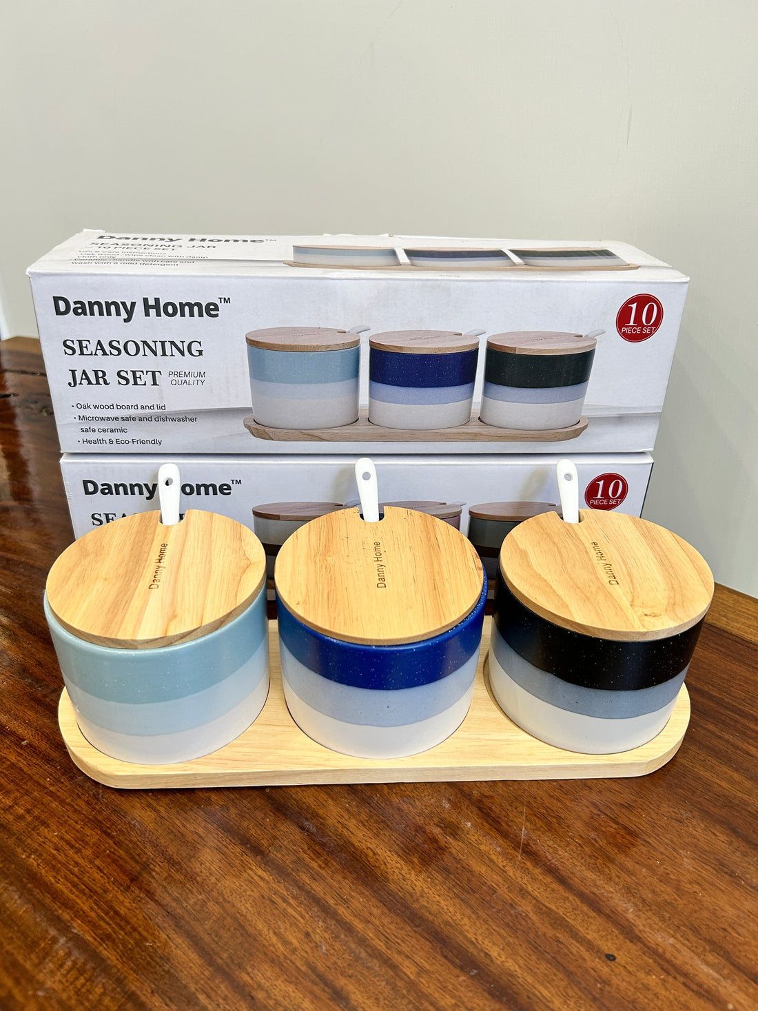 Danny Home Seasoning Jar Set 3Pcs