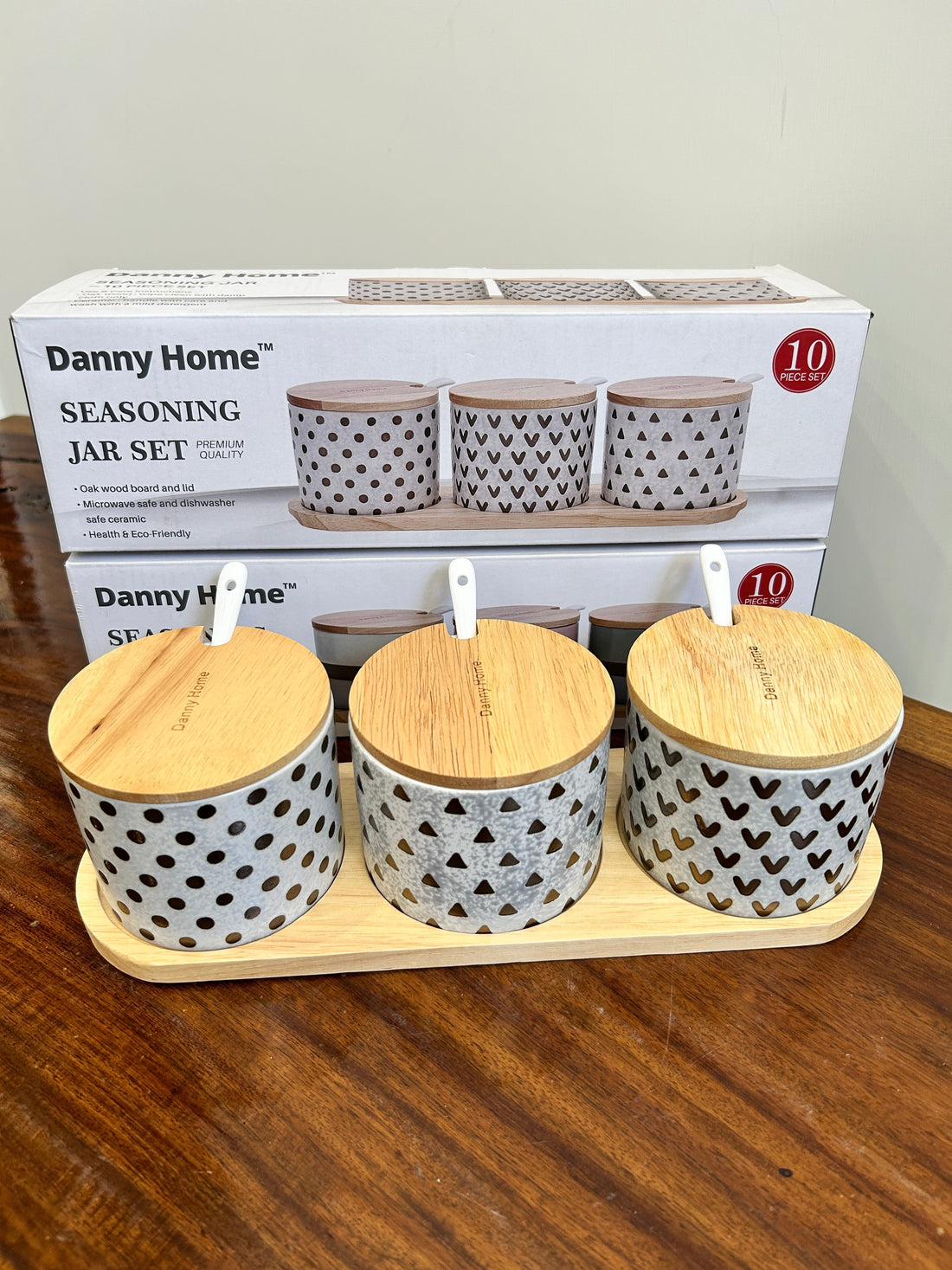 Danny Home Seasoning Jar Set 3Pcs