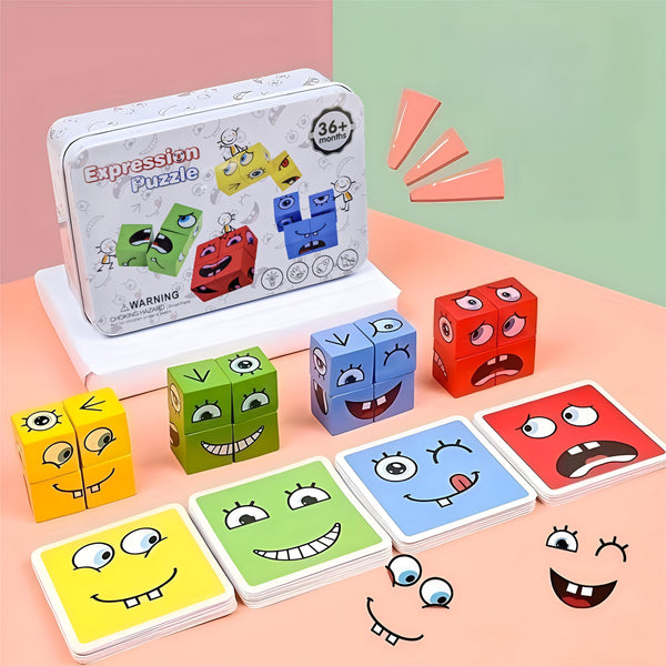 Face Changing Cube Set