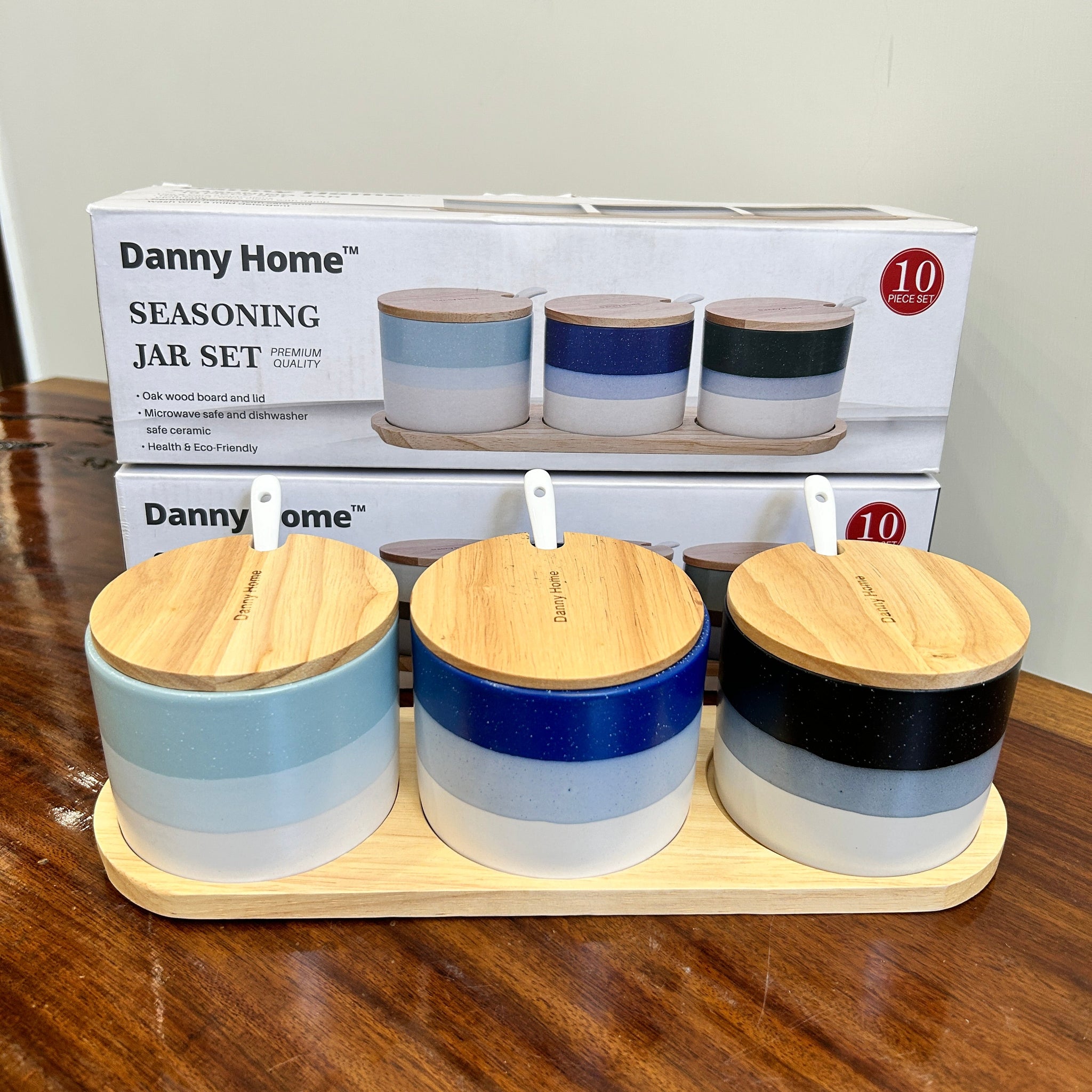 Danny Home Seasoning Jar Set 3Pcs