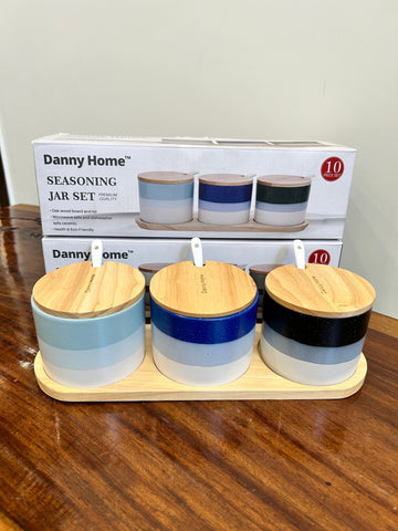 Danny Home Seasoning Jar Set 3Pcs