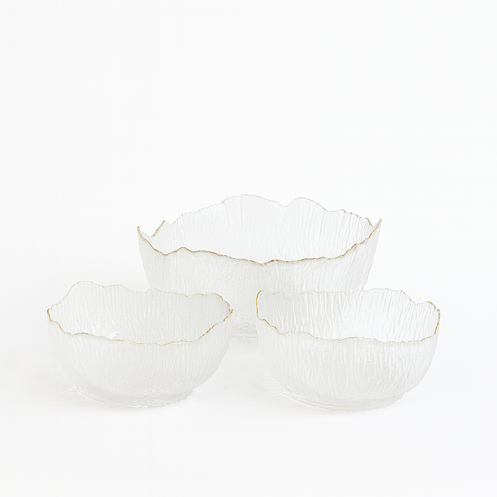 Crystal Cascade Condiment & Serving Set (7-Piece)