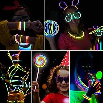 Glowing  Costume Set (136 Pieces)