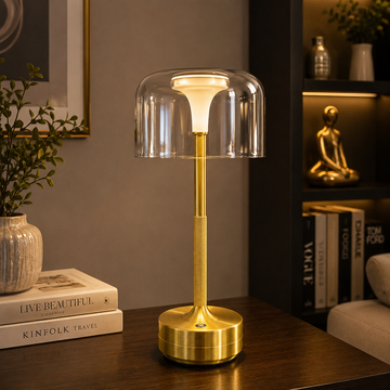 Floral Radiance Modern Table Lamp