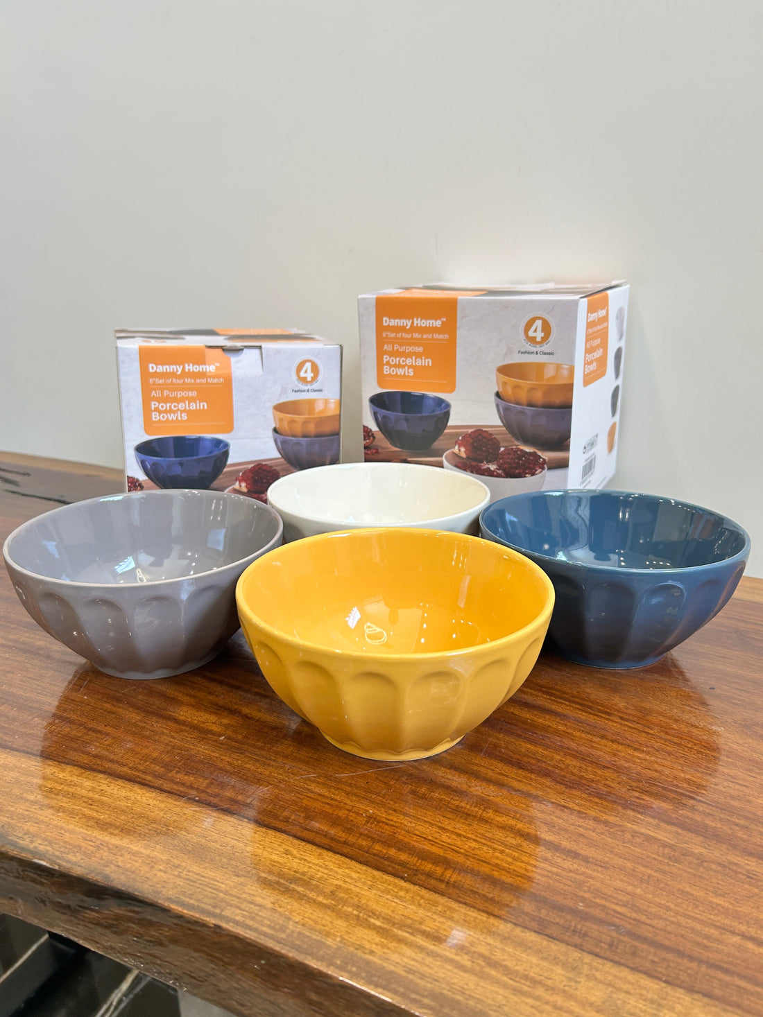 Danny Home Solids Soup Bowl 4Pcs