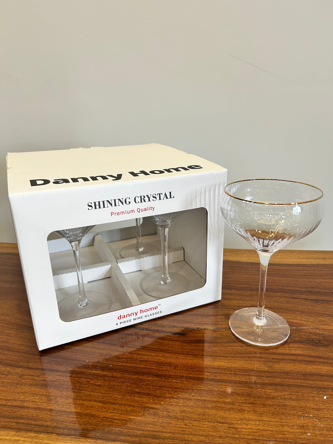 Danny Home Wine Glass 4Pcs