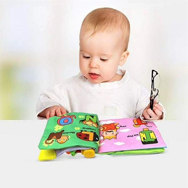 Early Educational Baby Soft Fabric Cloth Book 6 in 1