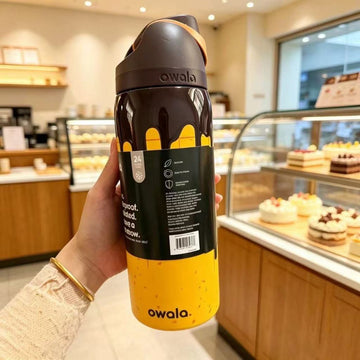 Owala FreeSip Stainless Steel Water Bottle – Gimme S’more Limited Edition (32 oz / 946 ml)