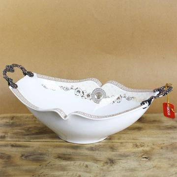 Imported Versace Legendary Oval shaped Ceramic Bowl