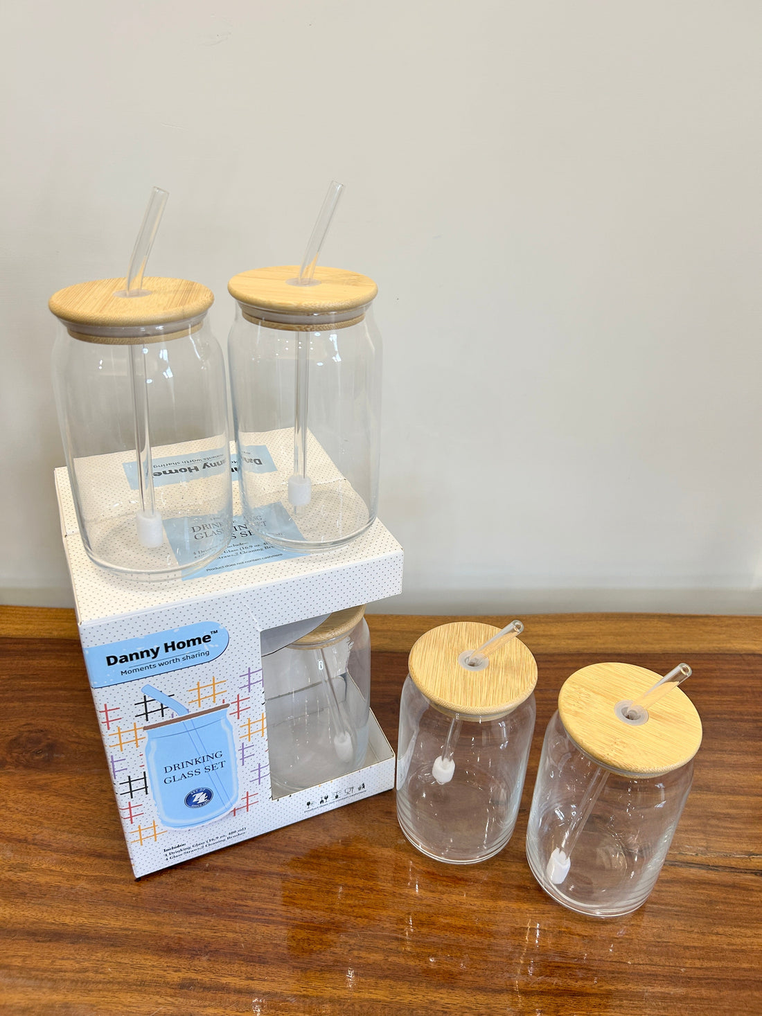Danny Home Sipper Clear 4Pcs