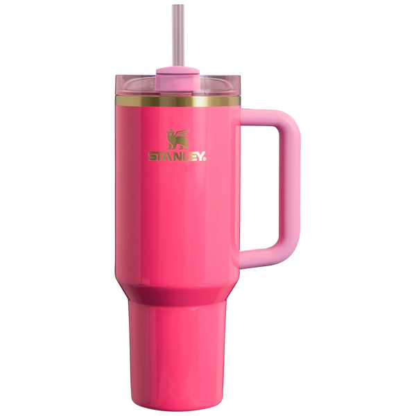 STANLEY QUENCHER H2.0 FLOWSTATE TUMBLER 40OZ - HOT PINK