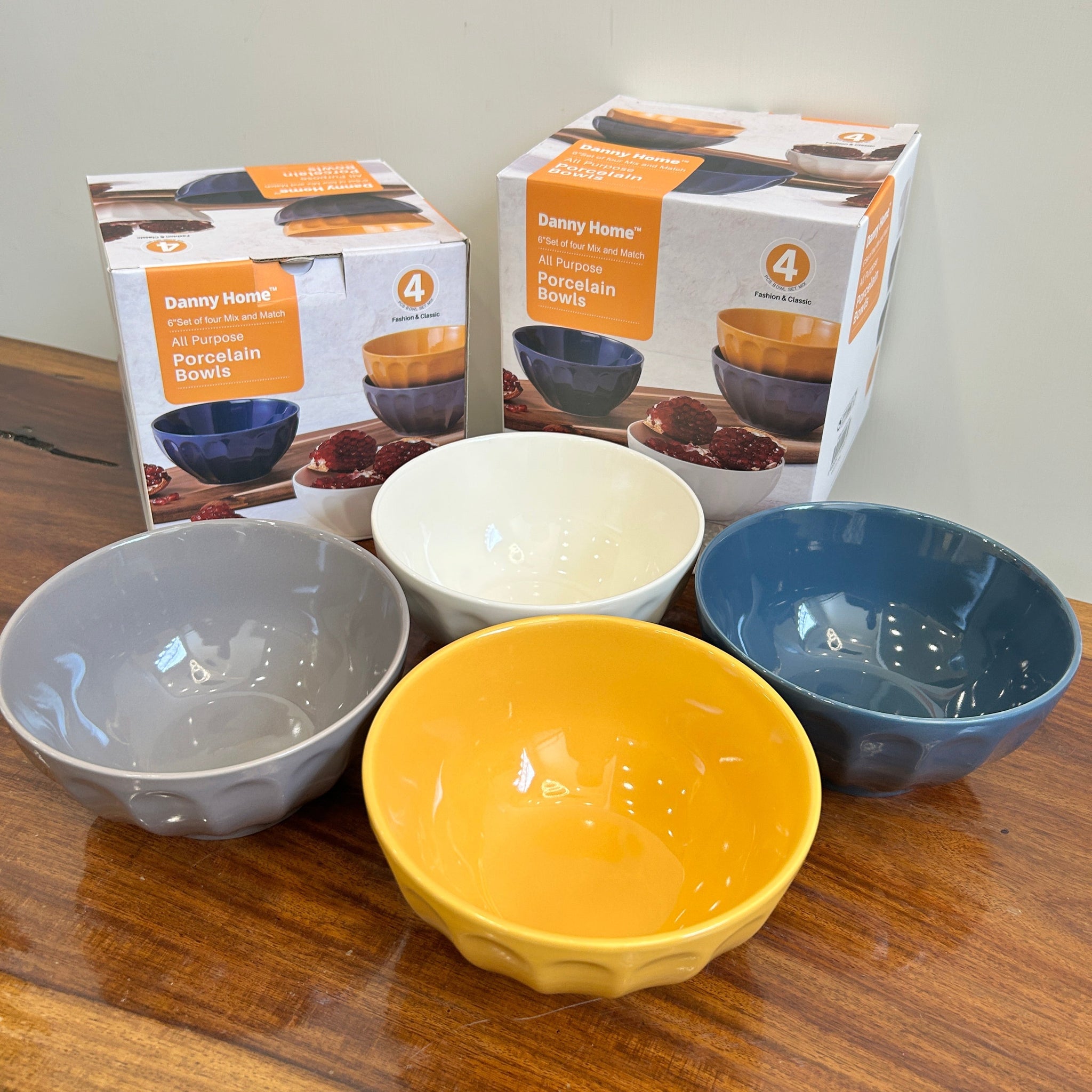 Danny Home Solids Soup Bowl 4Pcs