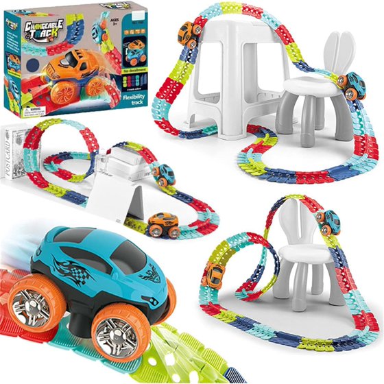 360 Degree Changeable Car Track Set