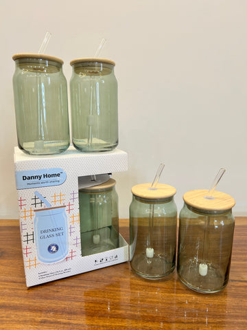 Danny Home Sipper Dark Green 4Pcs
