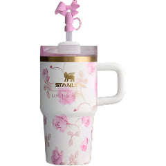 STANLEY X LOVE SHACK FANCY TUMBLER QUENCHER 14OZ - RIBBON ROSA