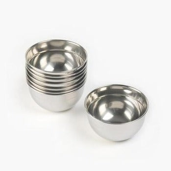 Stainless-Steel Bowl (Double Quoted)-three piece