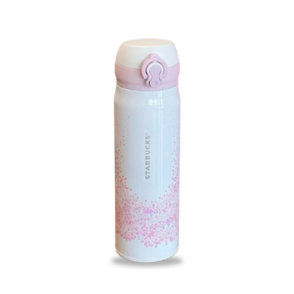 SB Insulated Tumbler - White & Pink - 420ml