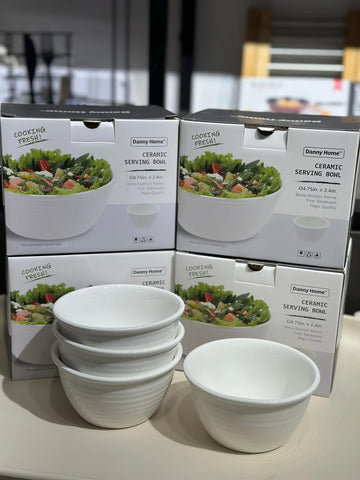 Danny Home Ceramic Salad Bowl Set