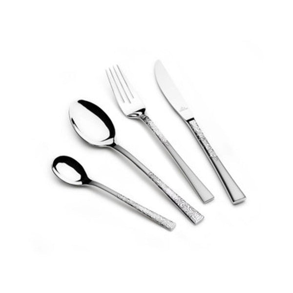 Arshia Stainless Steel Cutlery Sets 86Pcs Silver Matte