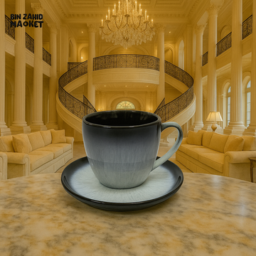 DANNY HOME T26-08 300ML BW CUP & SAUCER