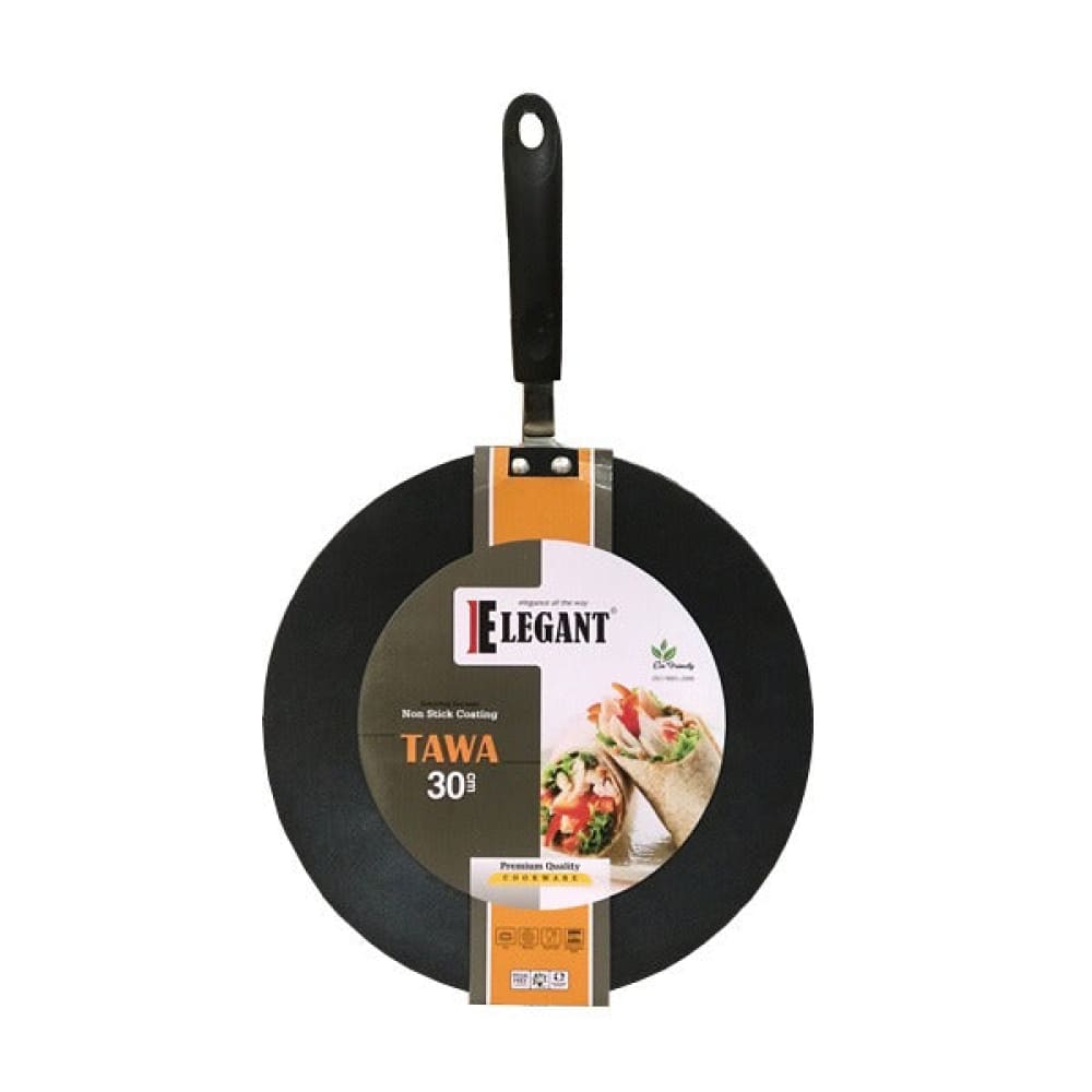 ELEGANT NON STICK TAWA DURABLE, LIGHTWEIGHT & EASY TO CLEAN COOKWARE - 30CM