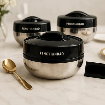 Fengtianbao Premium Stainless Steel Hotpot Set – 3 Sizes (Small, Medium & Large)