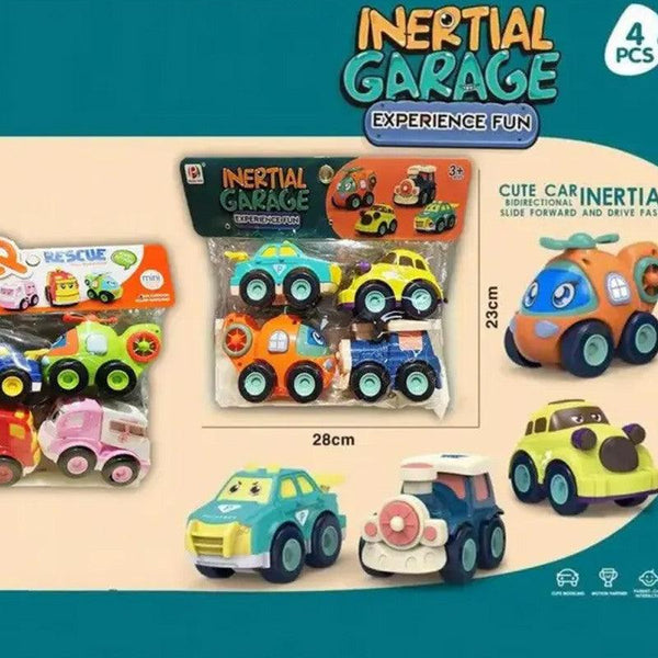 Intertial garage Car Set