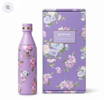 Stanley 1913 x LoveShackFancy | All Day Carry Slim Bottle | 475 ML | Happy Thoughts