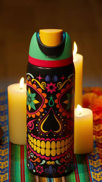 Owala FreeSip® | 32 Oz | Sugar Skull (LIMITED EDITION)