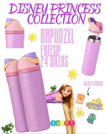 Owala FreeSip® | 24 Oz | Disney Princess Special Edition | Rapunzel