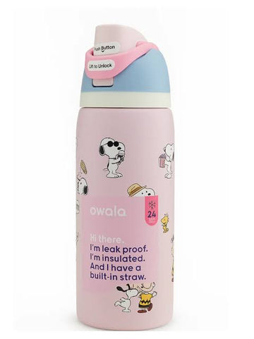 Owala FreeSip® | 32 Oz | Snoopy pink