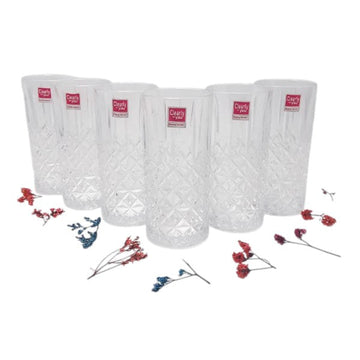 Glass 6Pcs Set 330ml 8c-1988-136