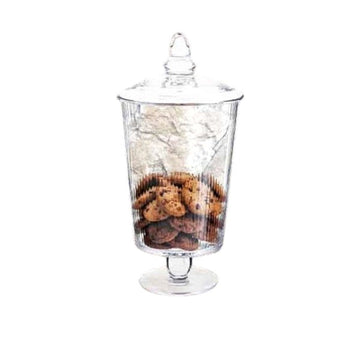Glass Storage Jar – 23.9×32.2cm