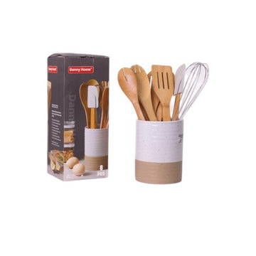 White Spoon Set – 16 Pcs