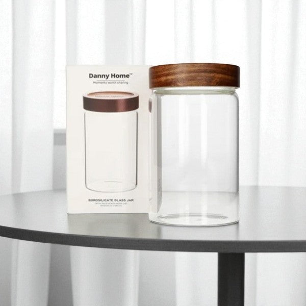 Glass Storage Jar 900ml 24c-1966-91