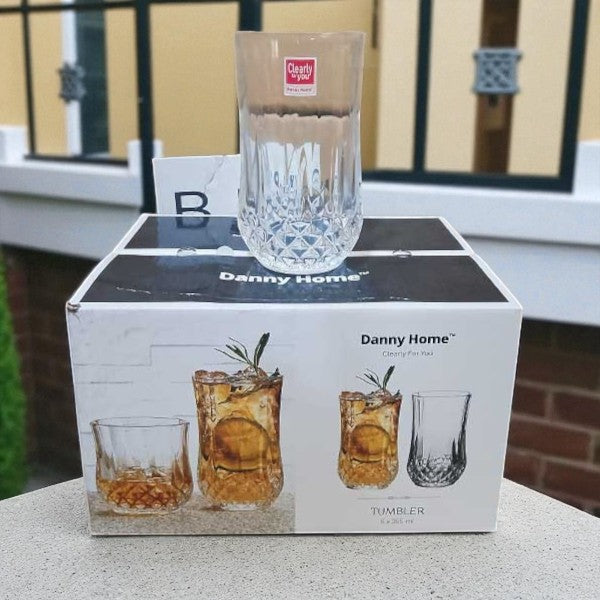 Glass 6Pcs Set 355ml 8c-1988-179