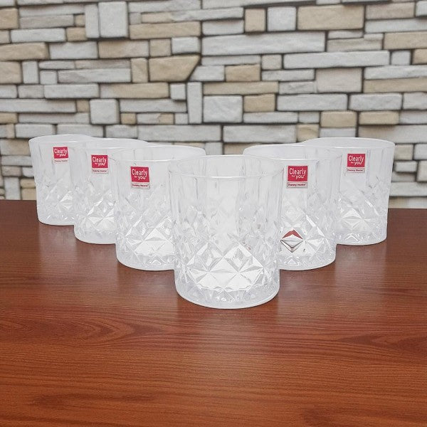 Glass 6Pcs Set 320ml 8c -1988-130