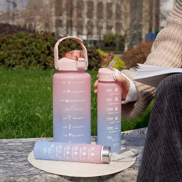 3pcs Sports Water Bottle