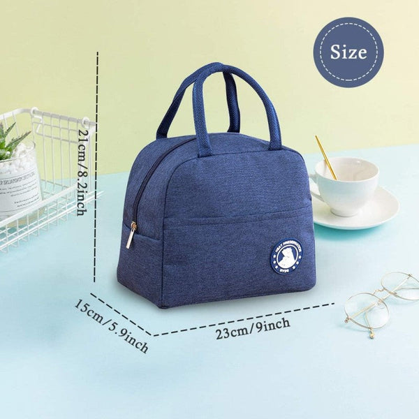 Portable Cooler Handbag Lunch Bags Picnic Lunch Bag Fridge Bag Thermal Lunch Box Food Bag For Women Aluminum Foil Insulation Bag