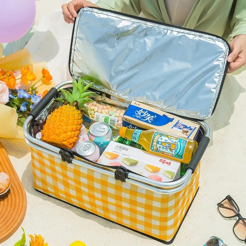 THERMAL INSULATED PICNIC BASKET